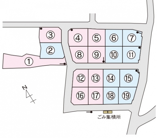 城山ヒルズ上松２丁目住宅地　(建築条件付き）２号区画